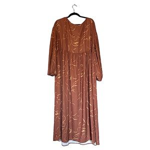 NAP “Art Print Maxi Dress” Dress, Size L